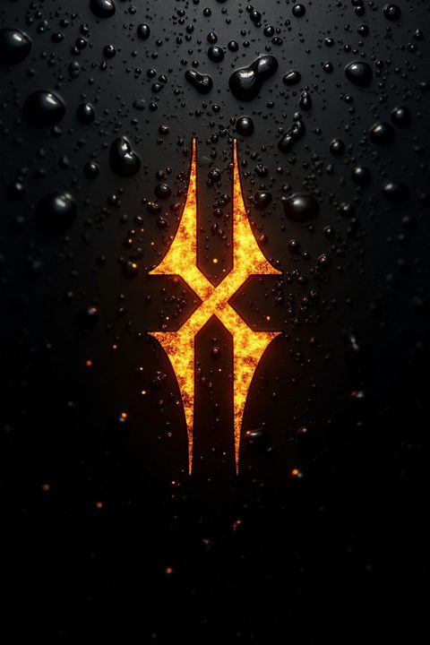 Burning Rune — Résultat réel de ce prompt