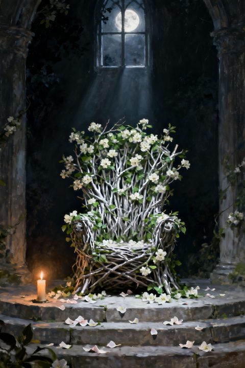 Woven Throne — Risultato reale di questo prompt