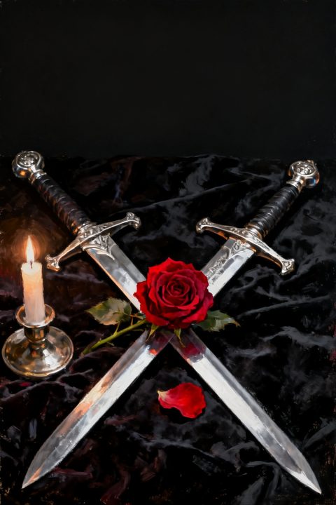 Blade and Rose — Resultado real de este prompt