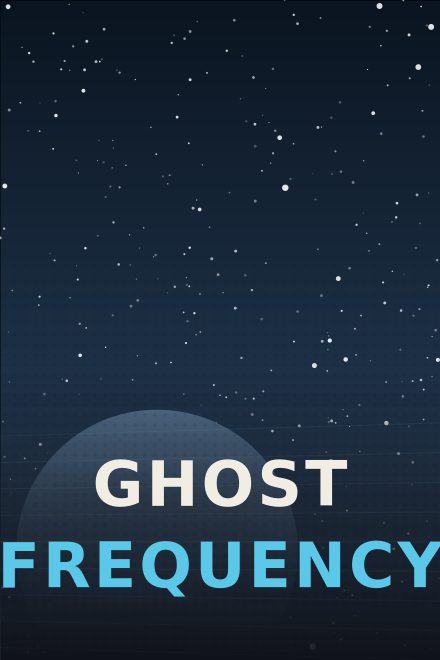 Science-fiction couverture de livre: GHOST FREQUENCY