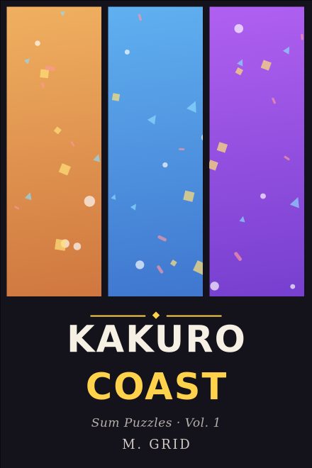 Giochi & Attività copertina di libro: KAKURO COAST