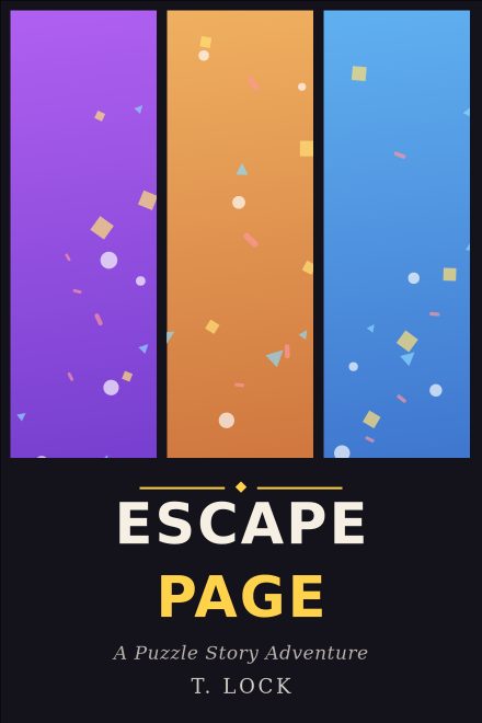 Giochi & Attività copertina di libro: ESCAPE PAGE
