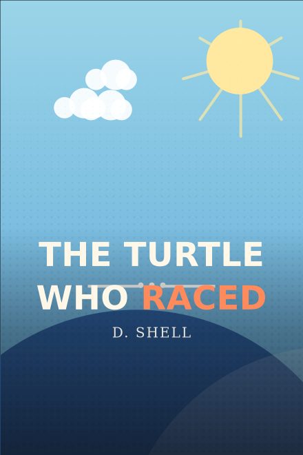 Libri per bambini copertina di libro: THE TURTLE WHO RACED