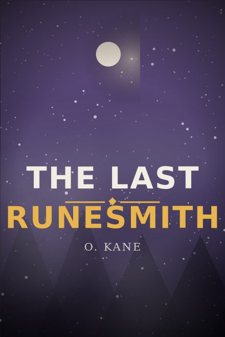 Fantasy couverture de livre: THE LAST RUNESMITH