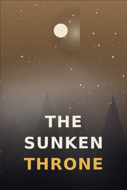Fantasy couverture de livre: THE SUNKEN THRONE