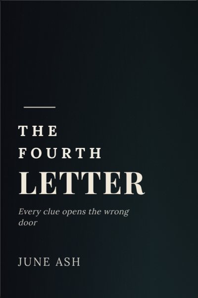 Mistério capa de livro: THE FOURTH LETTER