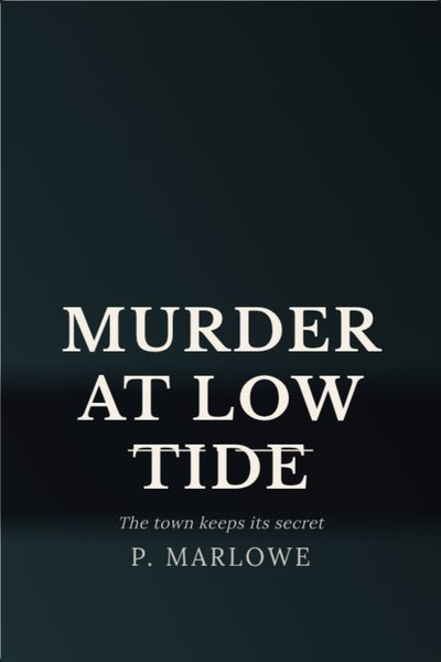 Mistério capa de livro: MURDER AT LOW TIDE