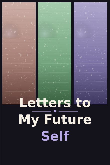 Diario & Agenda copertina di libro: Letters to My Future Self
