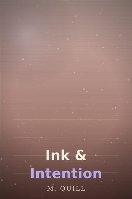 Diario & Agenda copertina di libro: Ink & Intention
