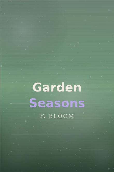Diario & Agenda copertina di libro: Garden Seasons