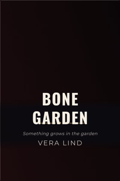 Horror copertina di libro: BONE GARDEN
