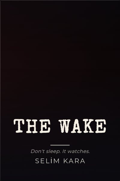Horror copertina di libro: THE WAKE