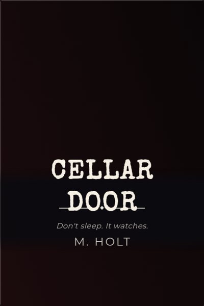 Horror copertina di libro: CELLAR DOOR