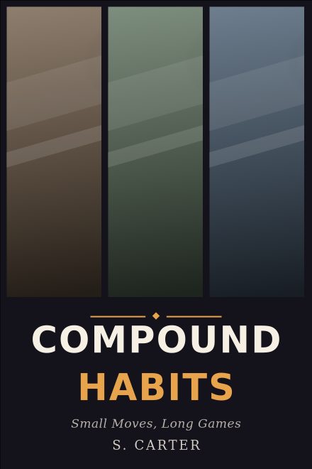 Não Ficção e Negócios capa de livro: COMPOUND HABITS