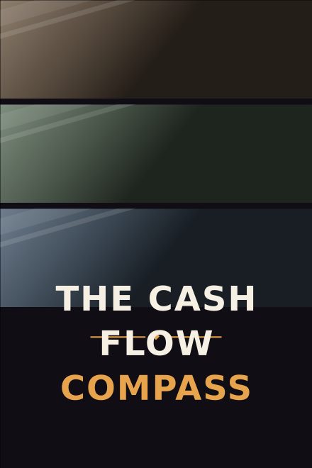 Não Ficção e Negócios capa de livro: THE CASH FLOW COMPASS