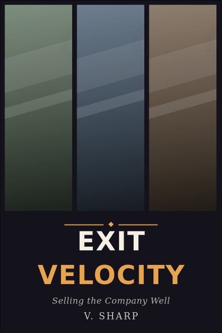 Não Ficção e Negócios capa de livro: EXIT VELOCITY