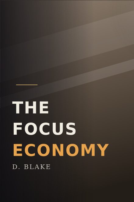 Não Ficção e Negócios capa de livro: THE FOCUS ECONOMY