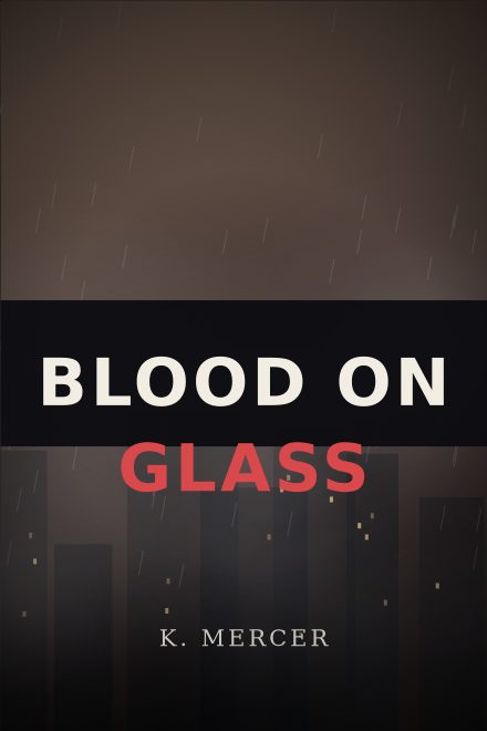 Polar & Thriller couverture de livre: BLOOD ON GLASS