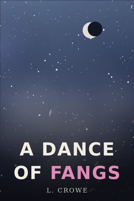 Romantasy copertina di libro: A DANCE OF FANGS