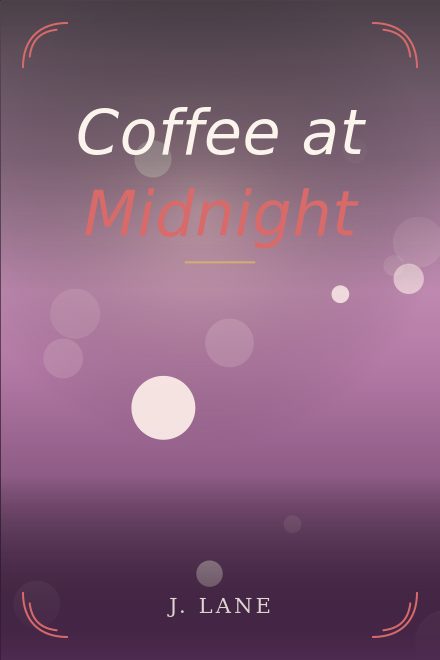 Romance copertina di libro: Coffee at Midnight