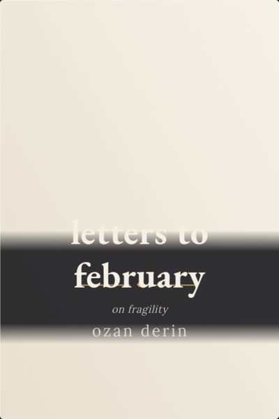 Poesia capa de livro: letters to february